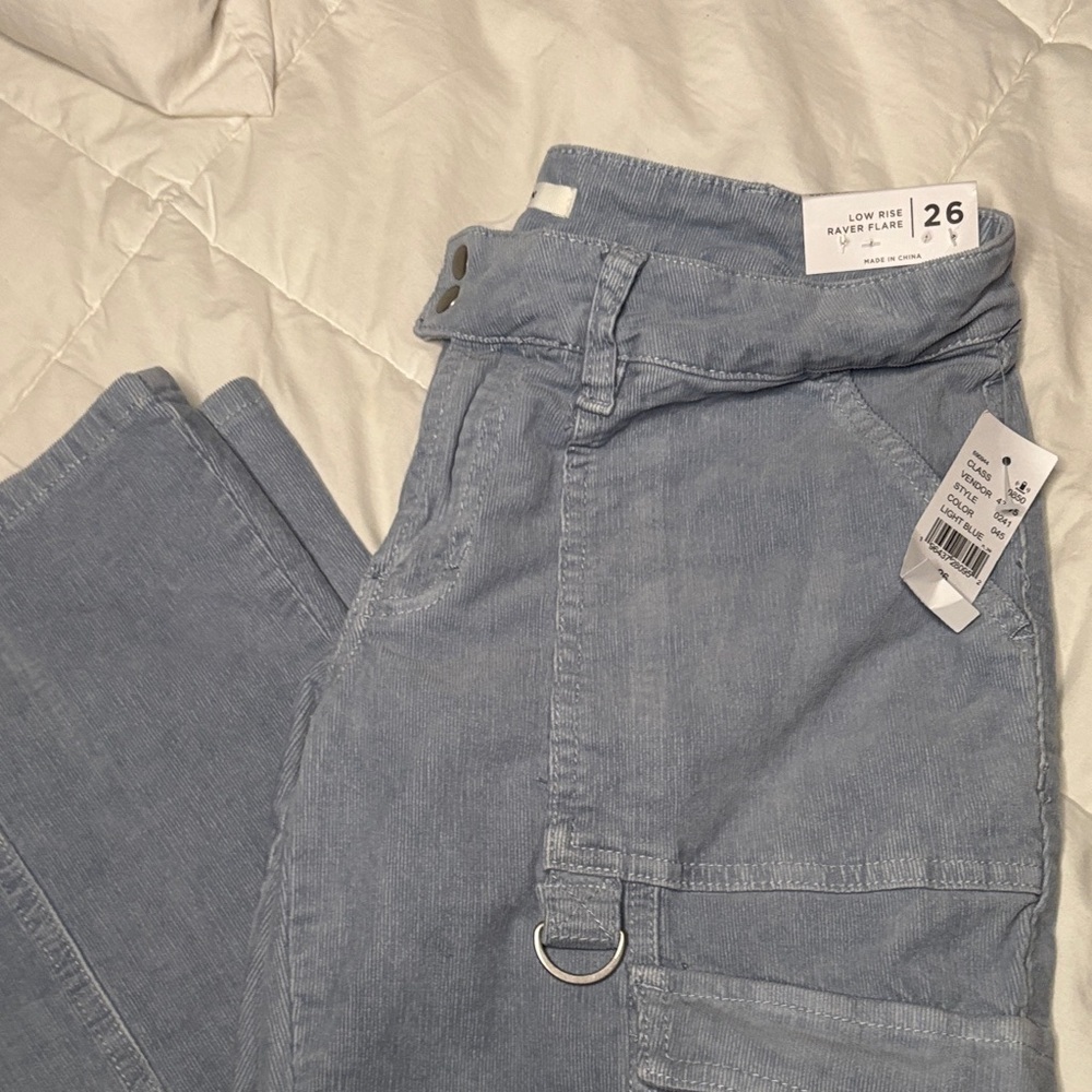 PacSun Sky Blue Men's Cargo Pants - Picture 6 of 10